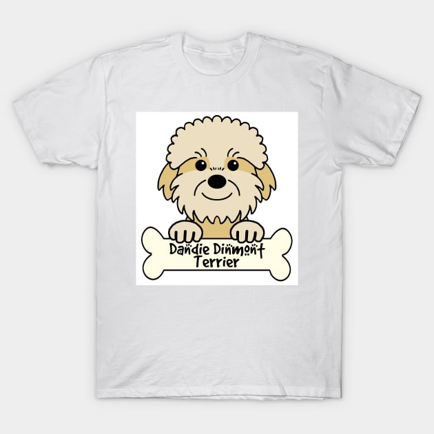 Dandie Dinmont Terrier T-Shirt by AnitaValle